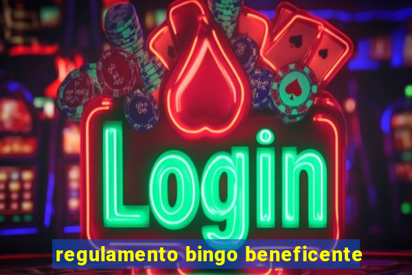 regulamento bingo beneficente